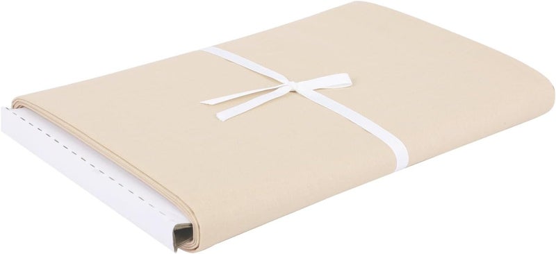 craftido -19 Options-100% Cotton Fabric by The Yard in Solid Color 44”Wide by 3yd (9 ft) -Medium Weight 5.2 oz-Soft Cotton for Quilting, Sewing, Crafts, Binding, Backing and Lining - Cream - Image 2